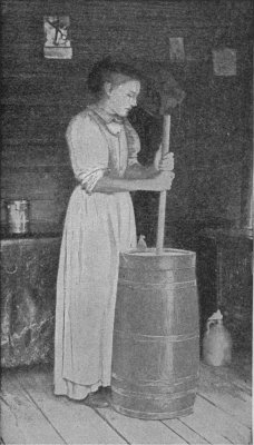 Old Fashioned Churning