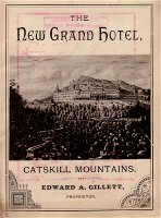 Front cover of brochure distibuted when the hotel was opened in 1881