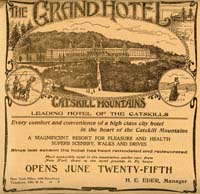 Ad for the Grand Hotel from the New York Evening Post May 28, 1904