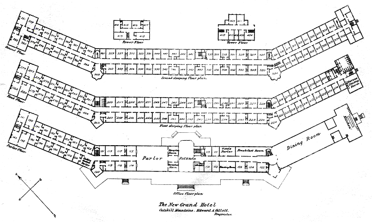 Floorplan of the Grand Hotel
