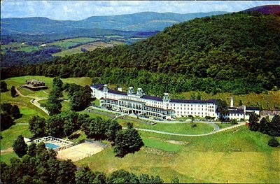 Aerial view of the Grand Hotel