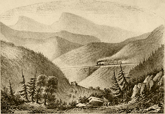 Grand View Between Pine Hill And Big Indian