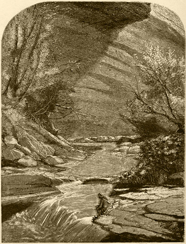 Artists' Grotto, Near The Toll-Gate, Cauterskill (Kaaterskill) Clove