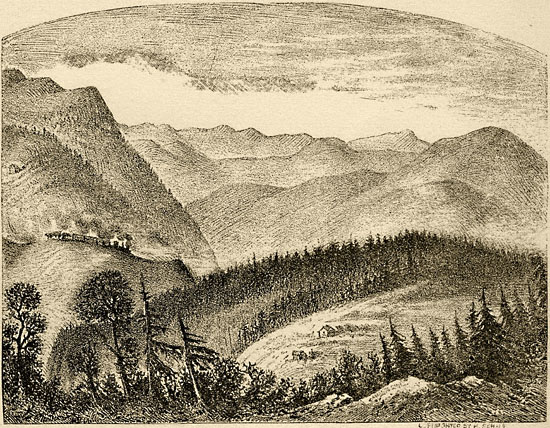 Delaware County As Viewed From Summit