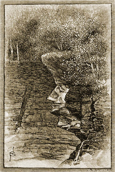 Profile Rock on Church's Ledge, Kaaterskill Clove