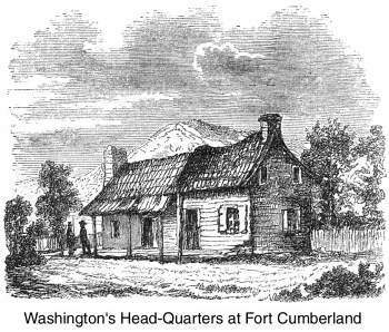 Washington's Headquarters at Fort Cumberland