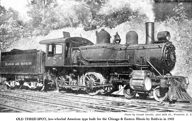 Delaware & Northern Engine #3
