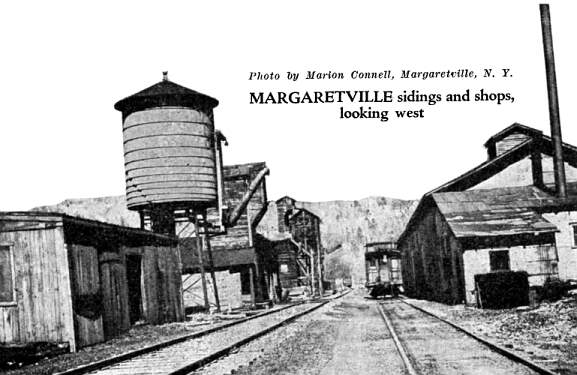 Margaretville railyard