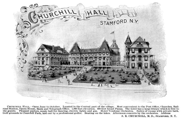 Churchill Hall, Stamford NY