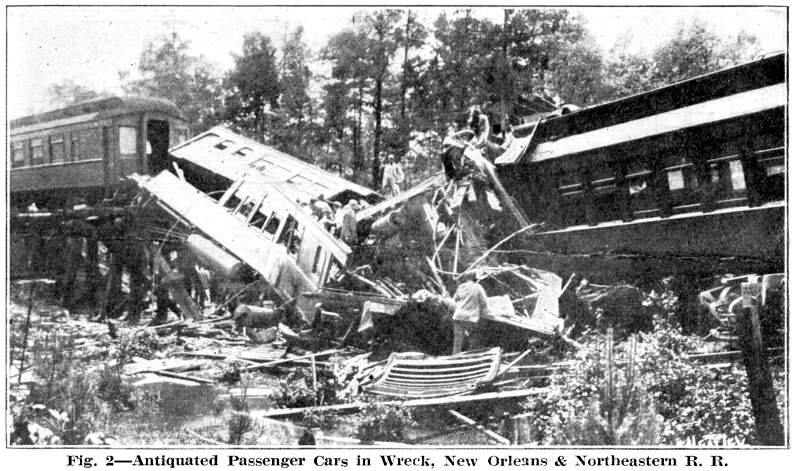 Wreck on the New Orleans & Northeastern R. R.