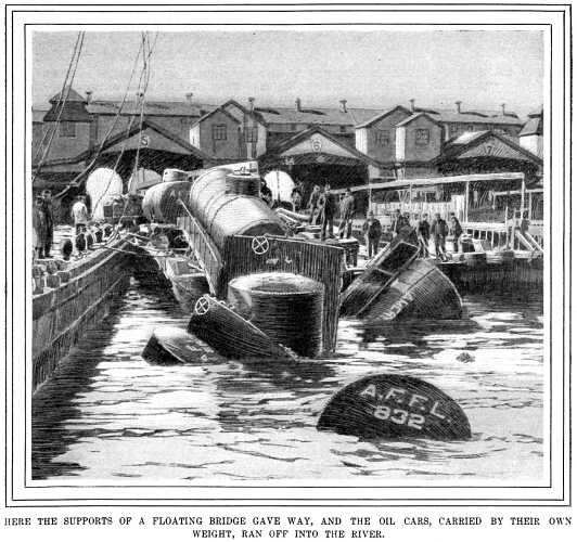 Collapse of a floating bridge
