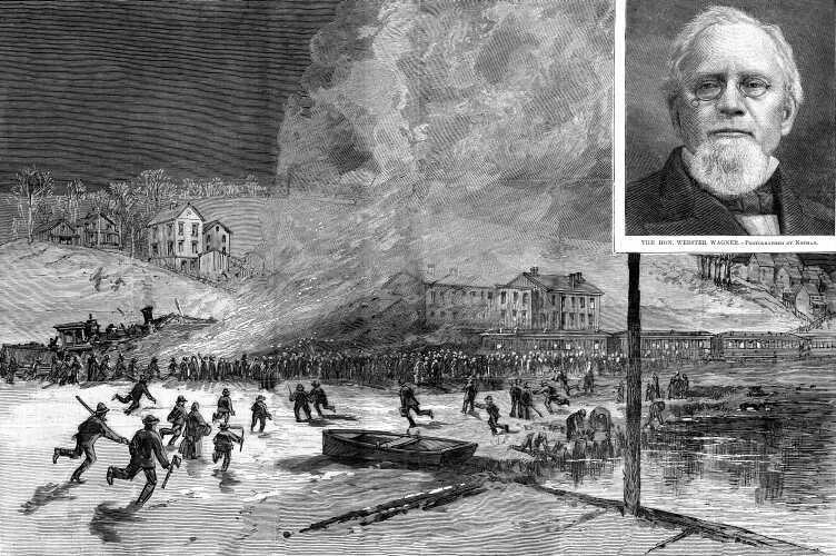 Railroad Accident at Spuyten Duyvil