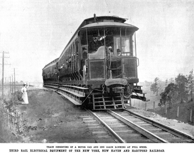 Third-rail system implemented over 100 years ago